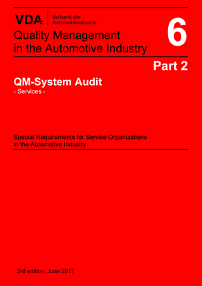 VDA QM-System Audit - Volume 6 Part 2