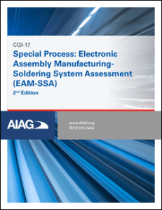 CQI-17 Special Process: Electronic Assembly Manufacturing – Soldering