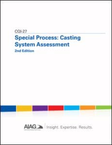 CQI-27 Special Process: Casting System Assessment 2nd Edition