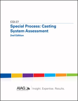 CQI-27 Special Process: Casting System Assessment 2nd Edition