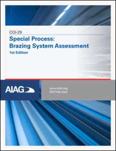 CQI-29 Special Process: Brazing System Assessment