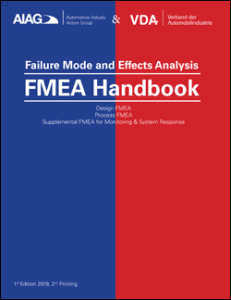 AIAG & VDA FMEA Handbook -1st edition, 2nd printing