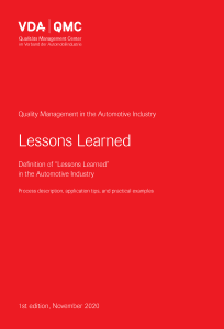 Lessons Learned