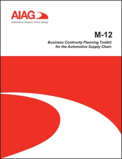 M-12 Business Continuity Planning for the Automotive Supply Chain