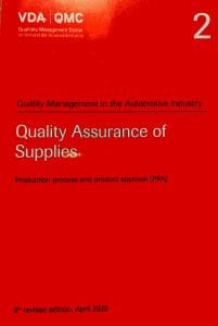 VDA – Volume 2: Quality Assurance for Supplies