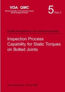 VDA 5 Part 2 Inspection Process Capability for Static Torques on Bolted Joints