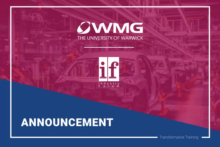 Industry Forum and WMG join forces to boost UK manufacturer competitiveness